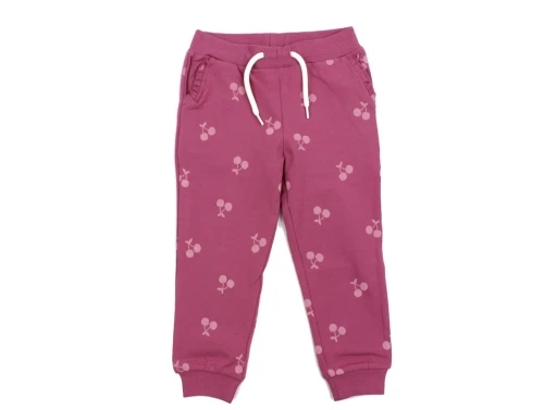 Name It red violet sweatpants kirsebær